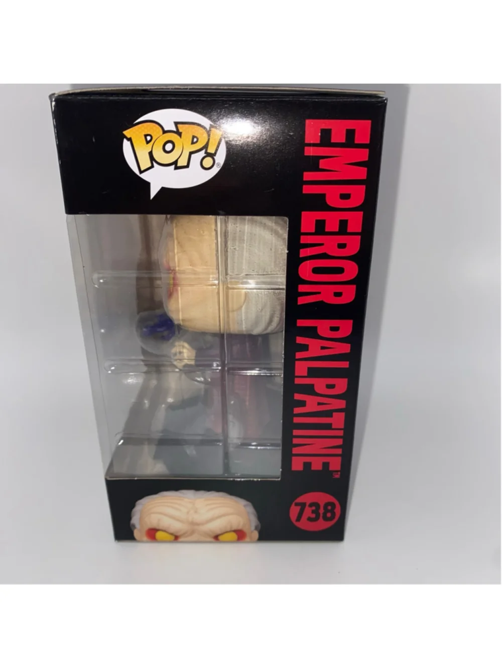 Funko Pop! Star Wars Emperor Palpatine Bobble Figure 738